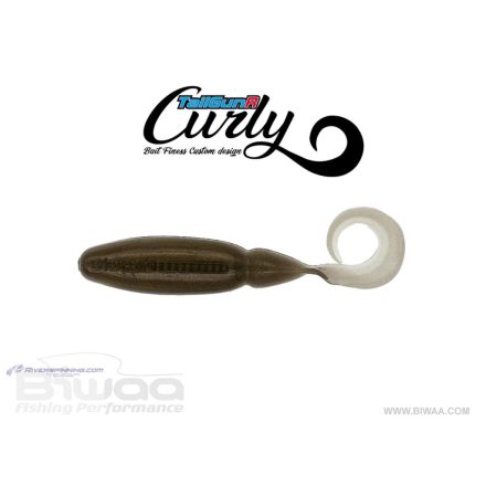 BIWAA TAILGUNR CURLY 2.5" 6.3cm 203 Bronze Ayu