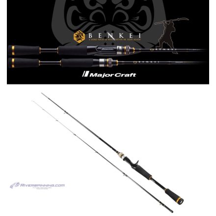 MAJOR CRAFT BENKEI BIC-702X BAITCAST R.FAST 2.13m 3/8-3oz 10.5-84gr