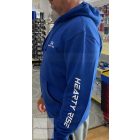 KAPUCNIS ZIPZÁRAS PULÓVER KIRÁLYKÉK L