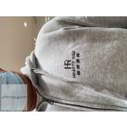 KAPUCNIS ZIPZÁRAS PULÓVER SZÜRKE L