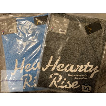 HEARTY RISE T-SHIRT HE-9011 SZÜRKE XL